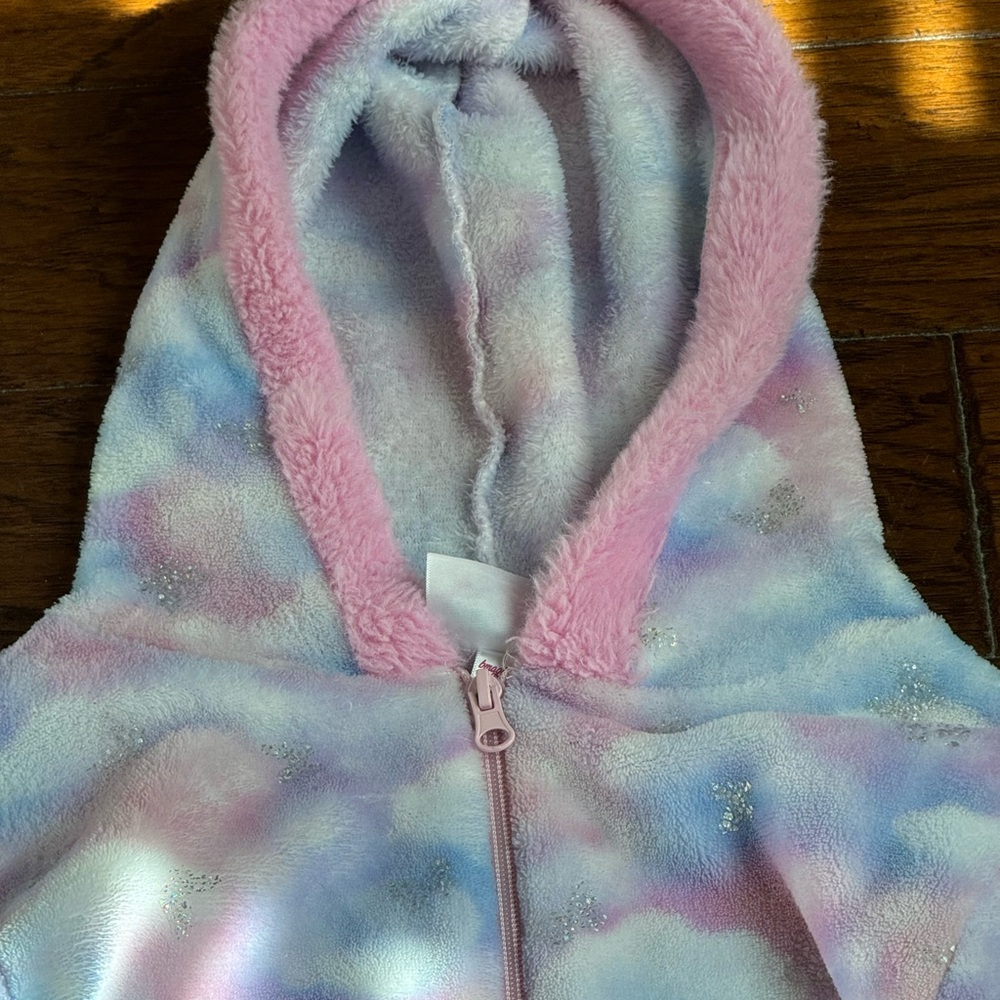 Bmgical Girl’s Pastel Tie-Dye One Piece Size L (10) - Picture 3 of 7